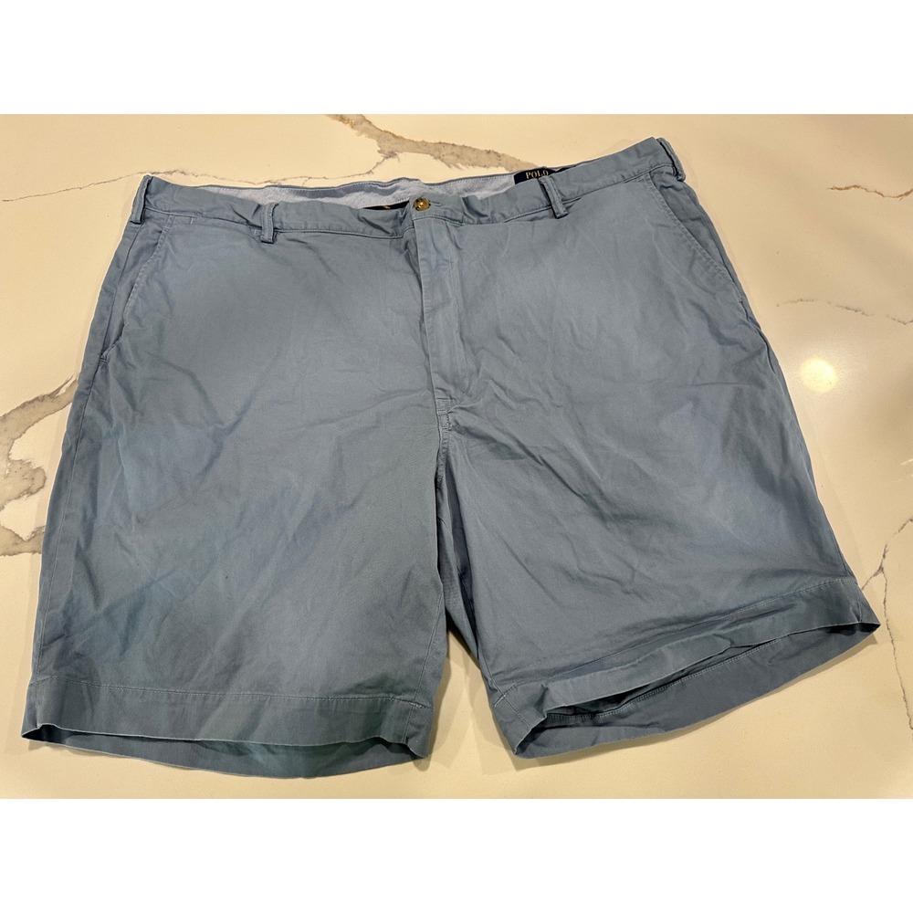 Polo Ralph Lauren Mens Classic Fit 9" Chino Shorts Size 48 Stretch Cotton